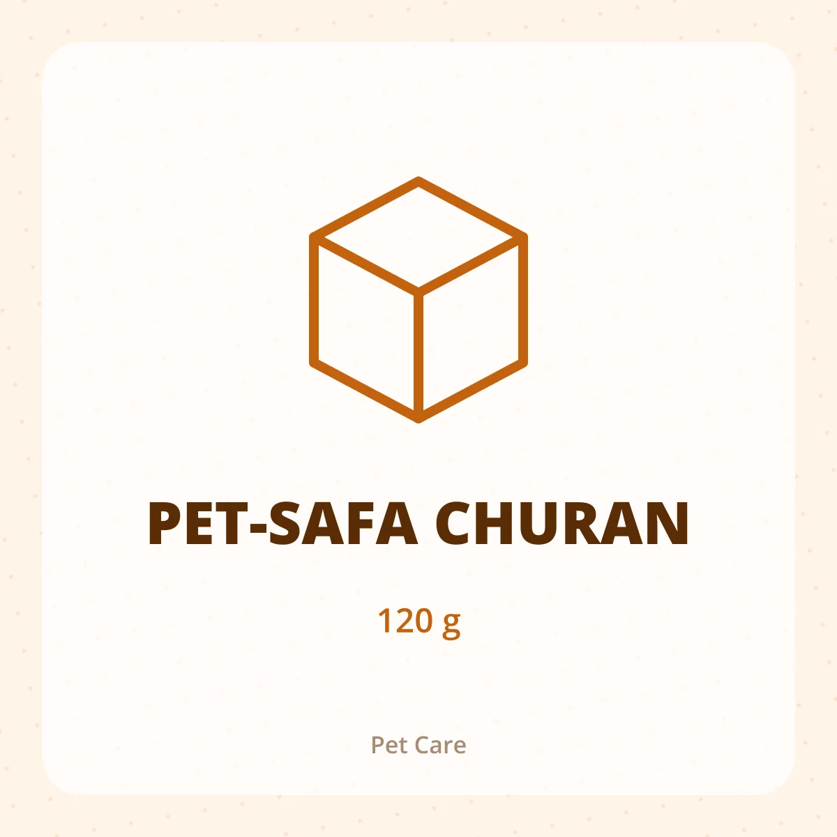 PET-SAFA CHURAN 1X120GM