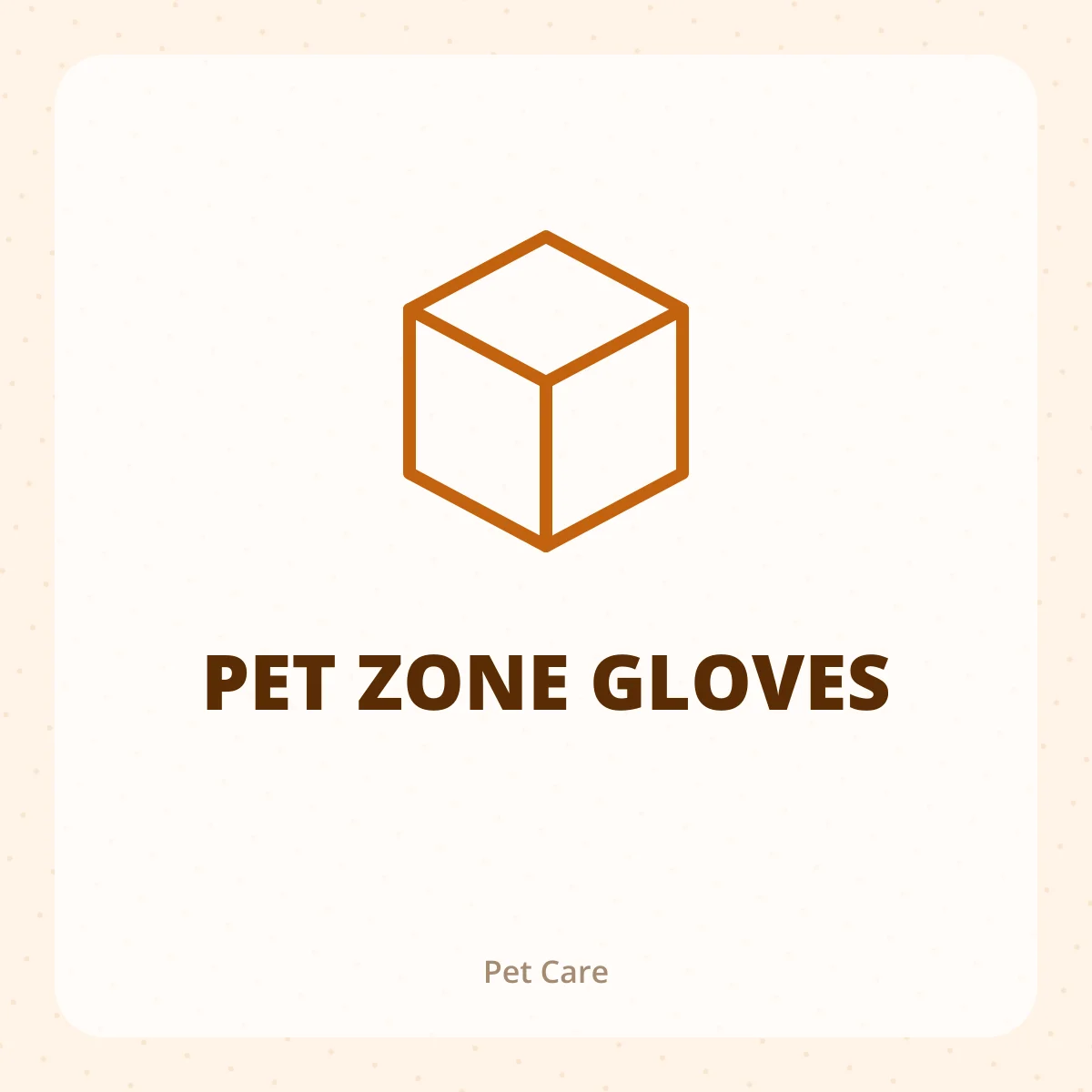 PET ZONE GLOVES 1X1