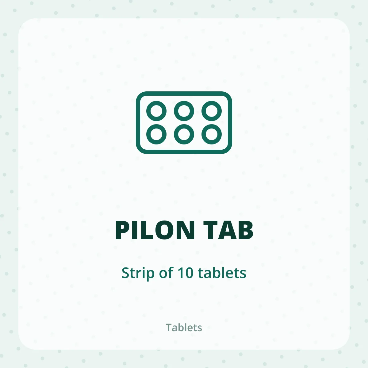 PILON TAB 1X10