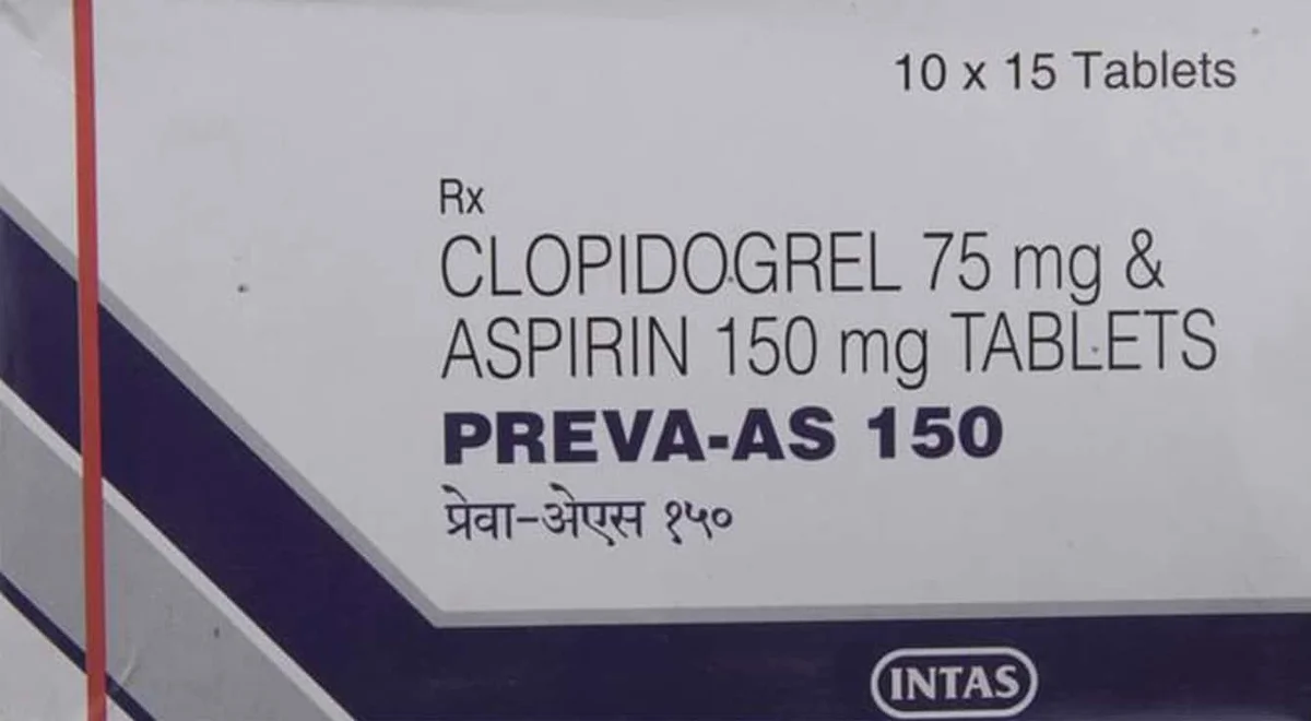 PREVA-AS 150MG TAB 1X15
