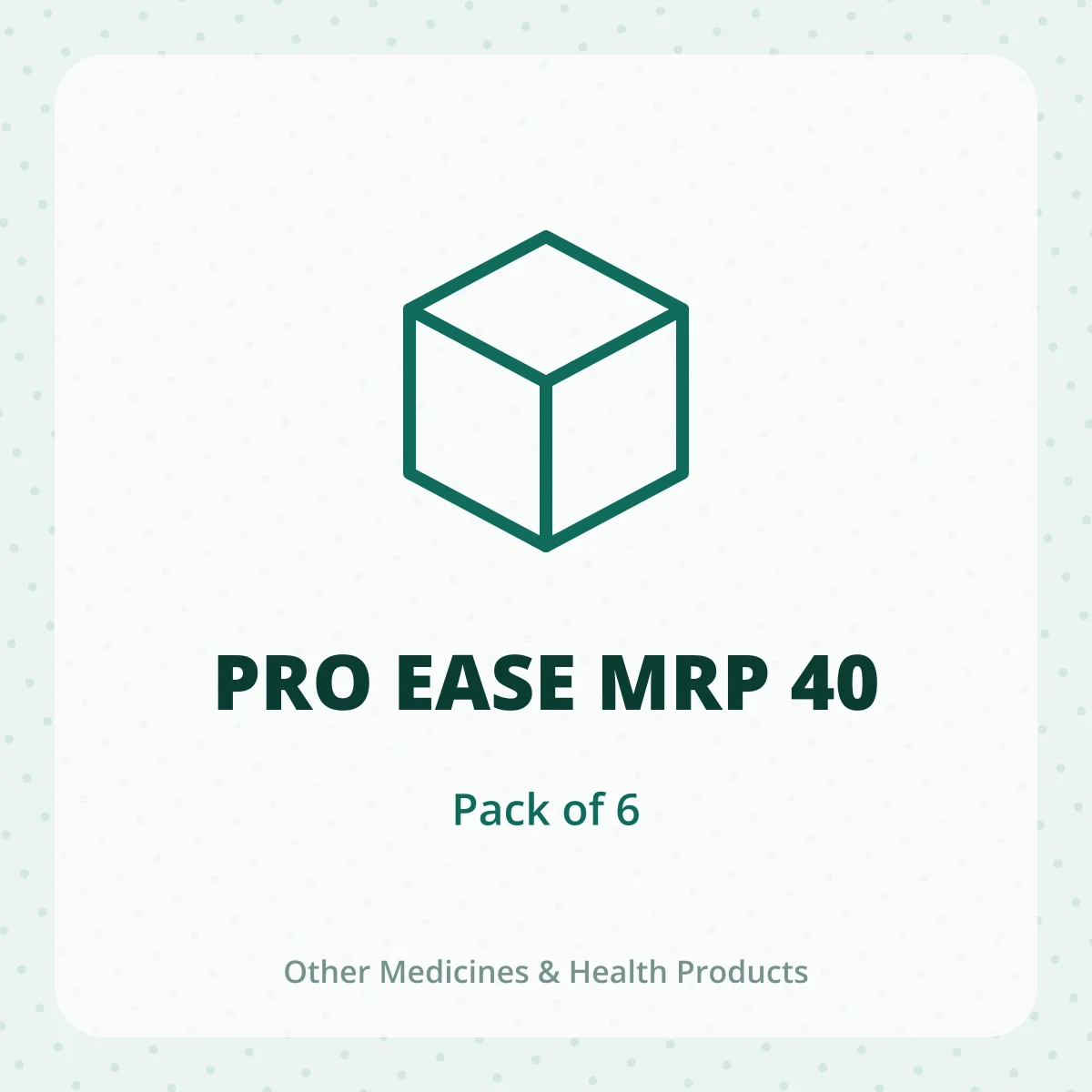 PRO EASE MRP 40 1*6