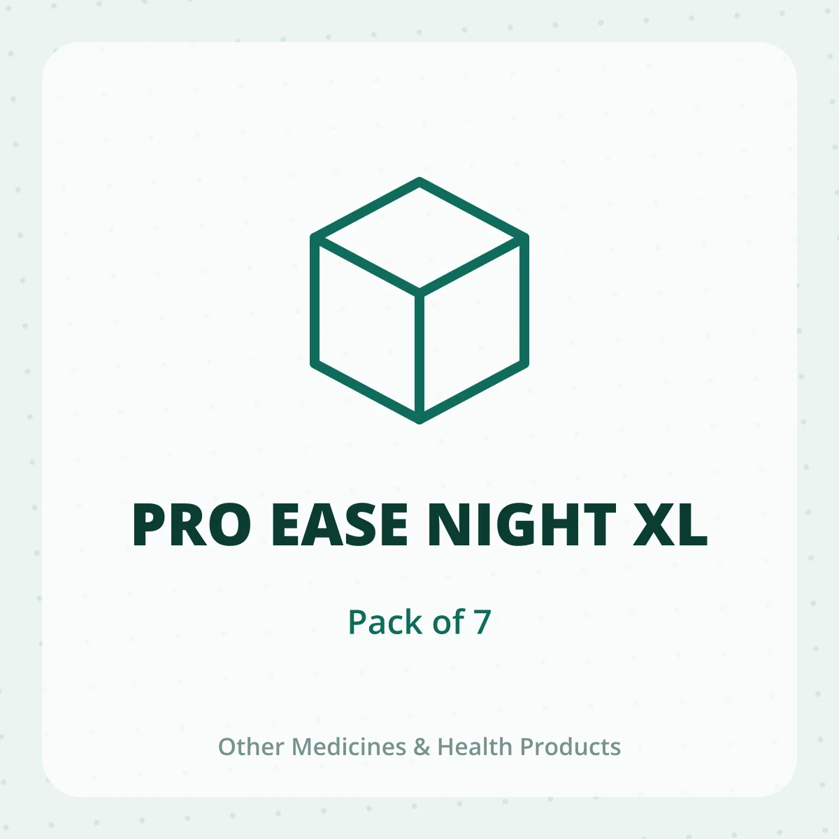 PRO EASE NIGHT XL 1*7