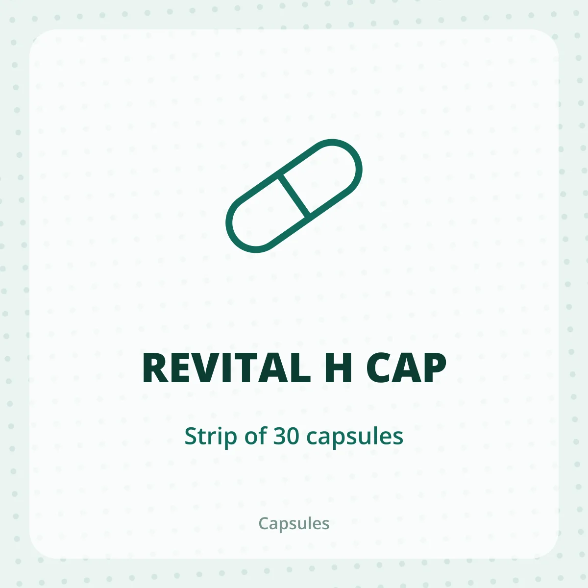 REVITAL H CAP 1X30