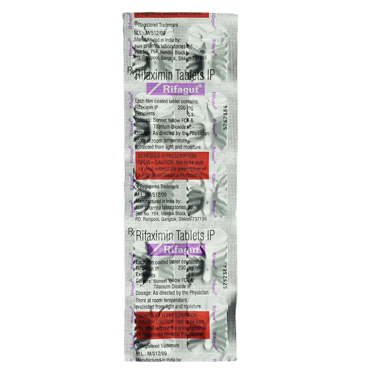 RIFAGUT-200MG TAB 1X10