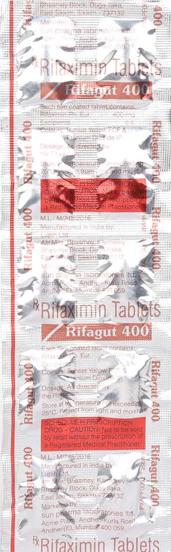 RIFAGUT-400MG TAB 1X10