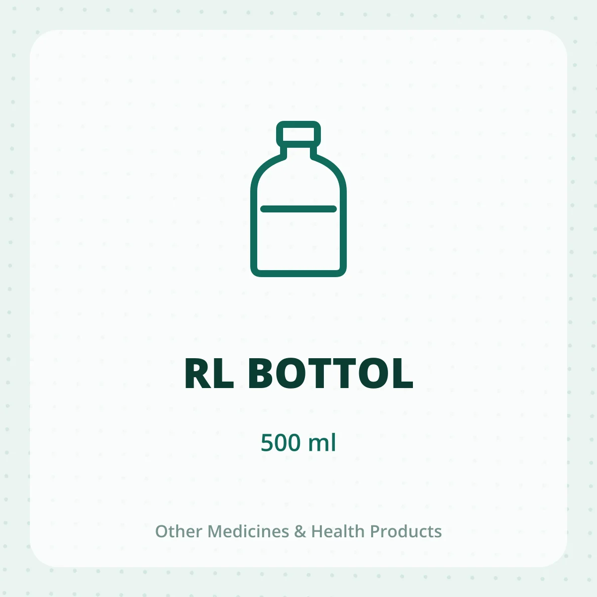RL BOTTOL 1*500ML