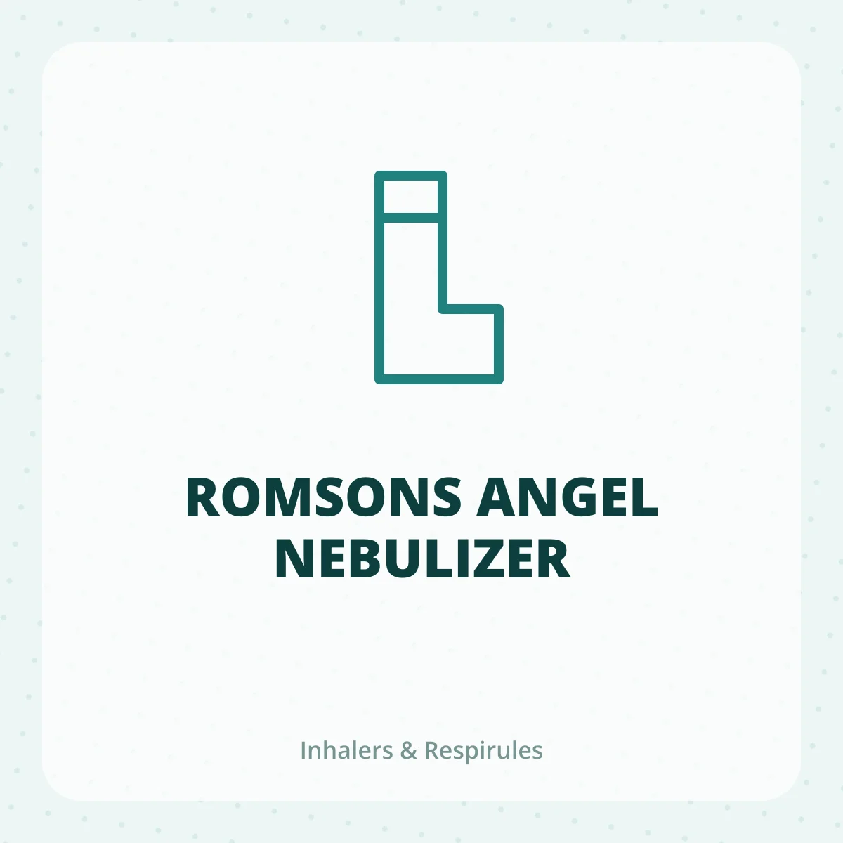 ROMSONS ANGEL NEBULIZER 1X1