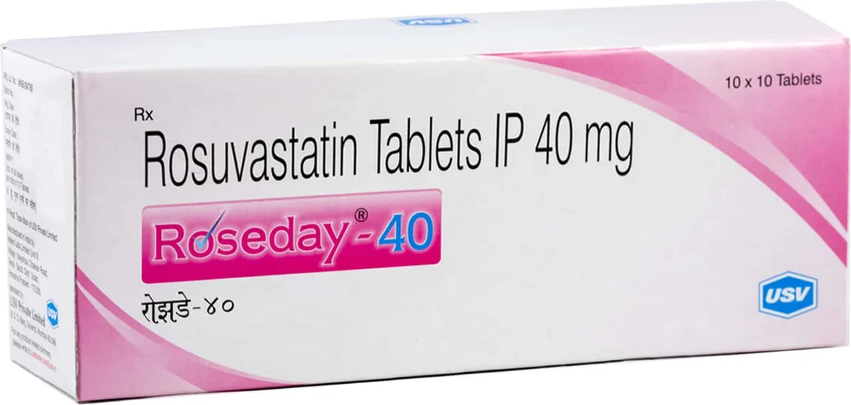 ROSEDAY-40MG TAB 1X10