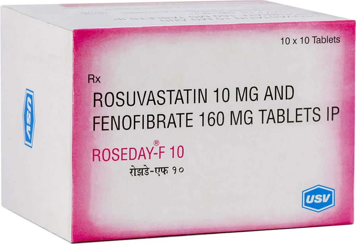 ROSEDAY-F 10MG TAB 1X10