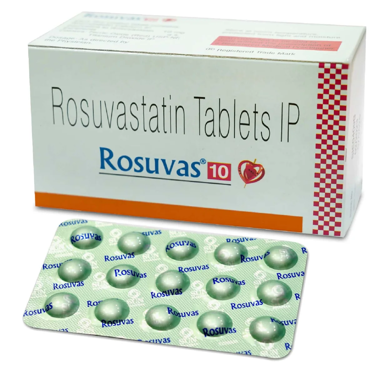 ROSUVAS-10MG TAB 1X15