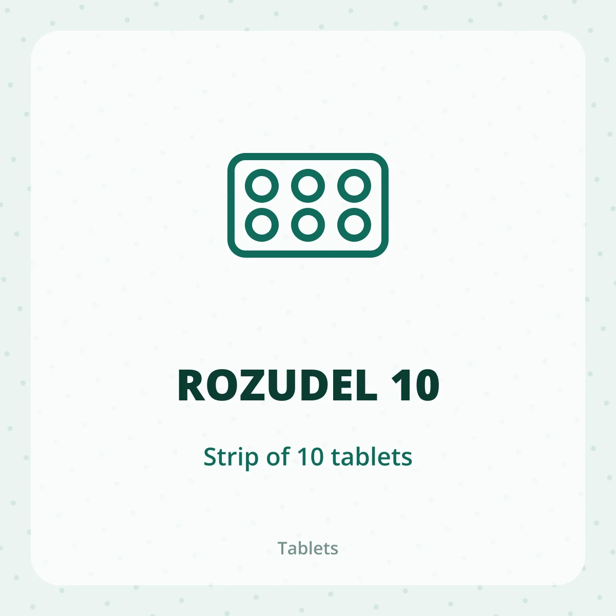 ROZUDEL 10 1X10