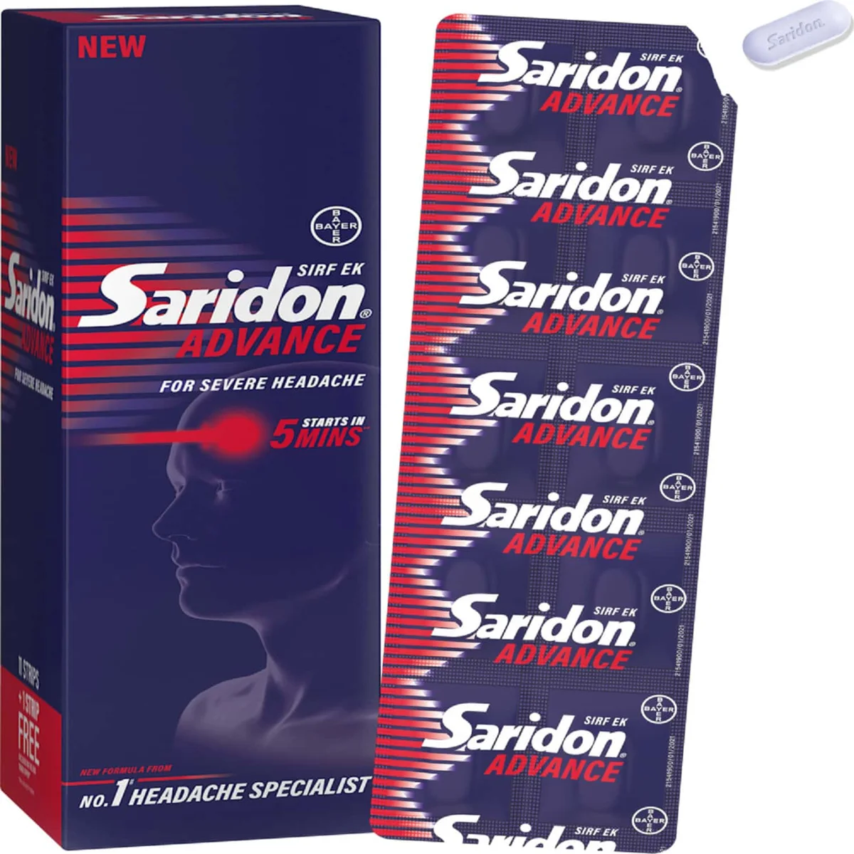 SARIDON TAB 1X10