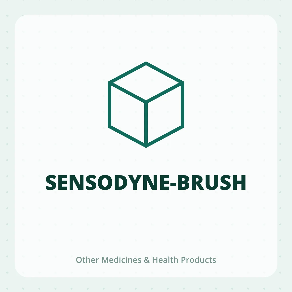 SENSODYNE-BRUSH 1X1