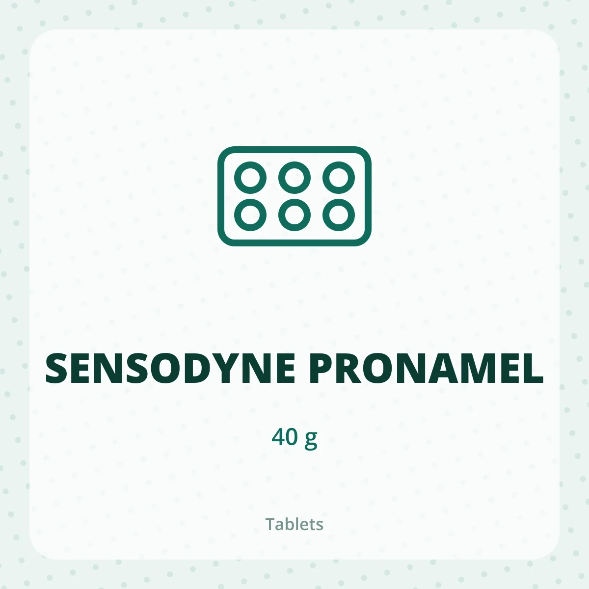 SENSODYNE PRONAMEL 1*40GM