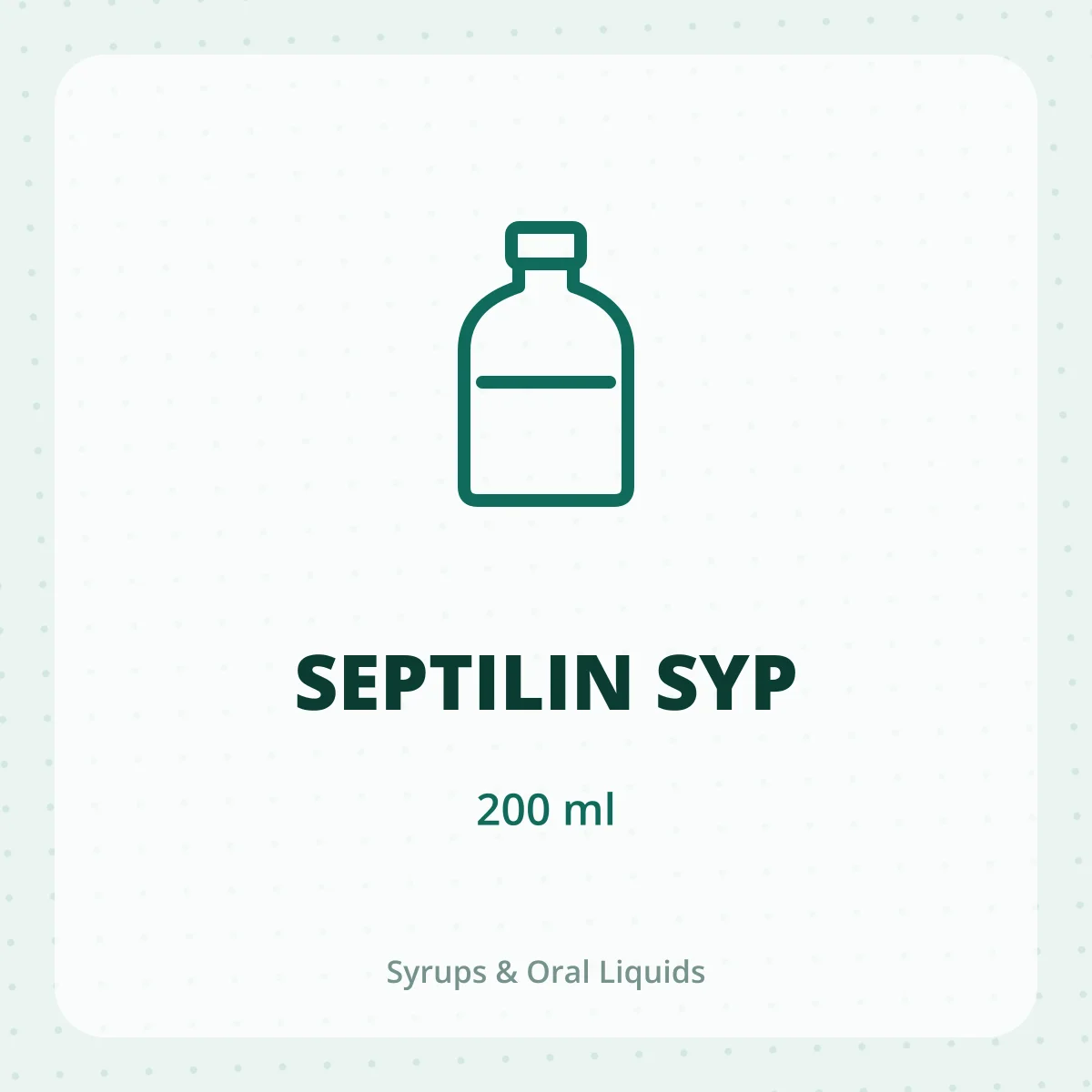 SEPTILIN SYP 1X200ML
