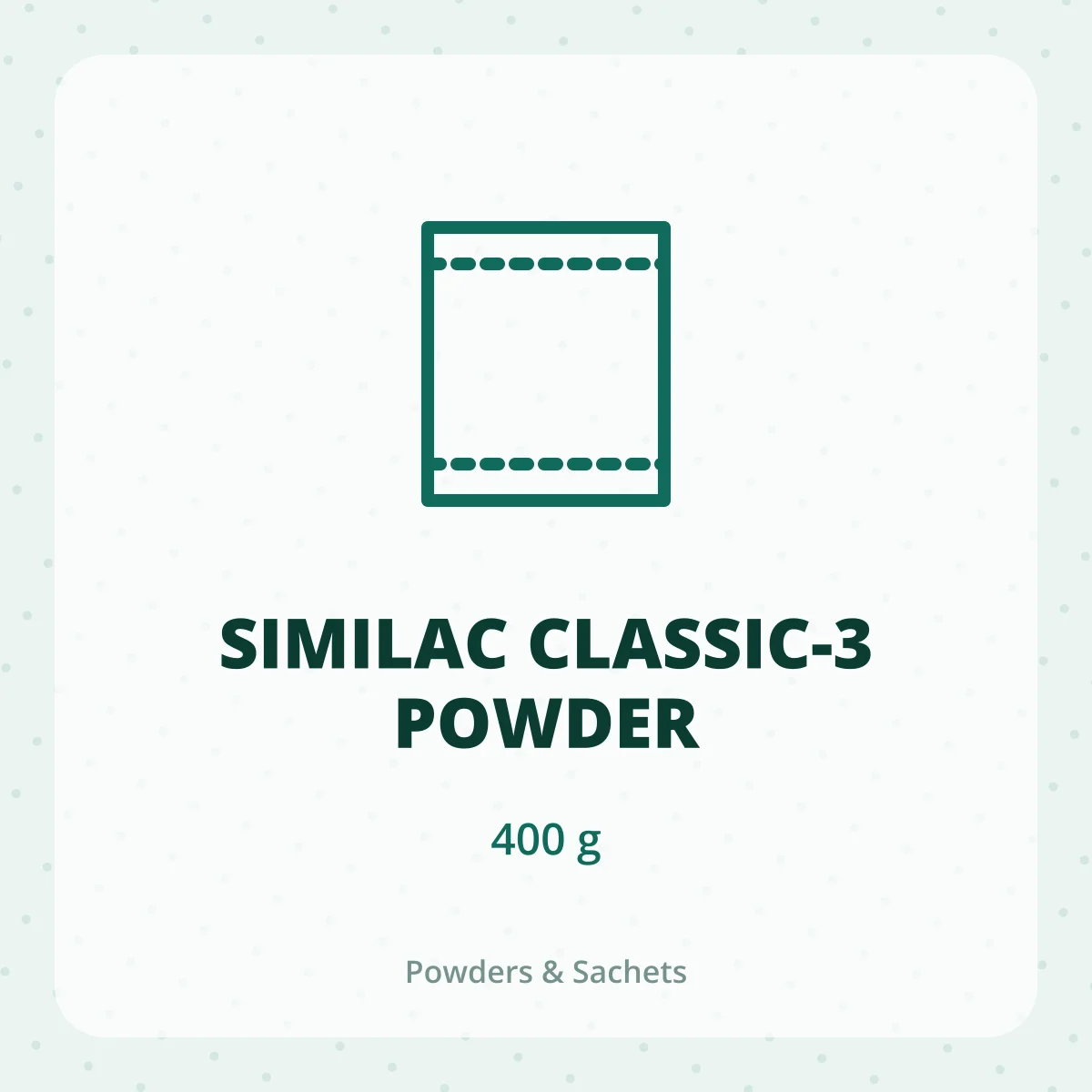 SIMILAC CLASSIC-3 POWDER 1X400GM