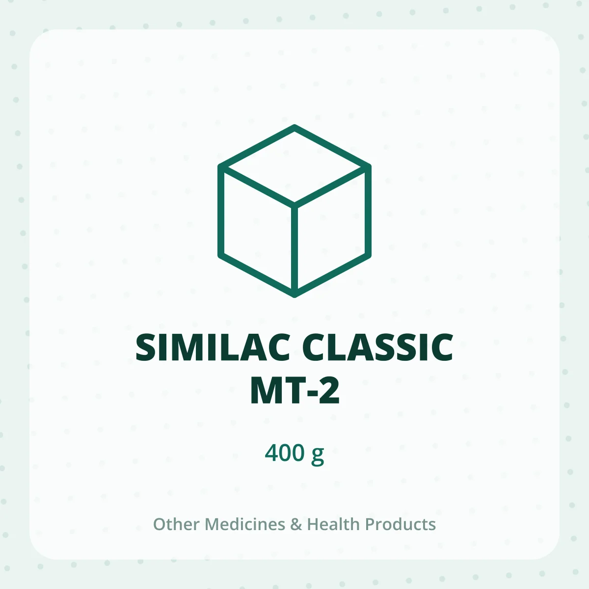 SIMILAC CLASSIC MT-2 1*400GM