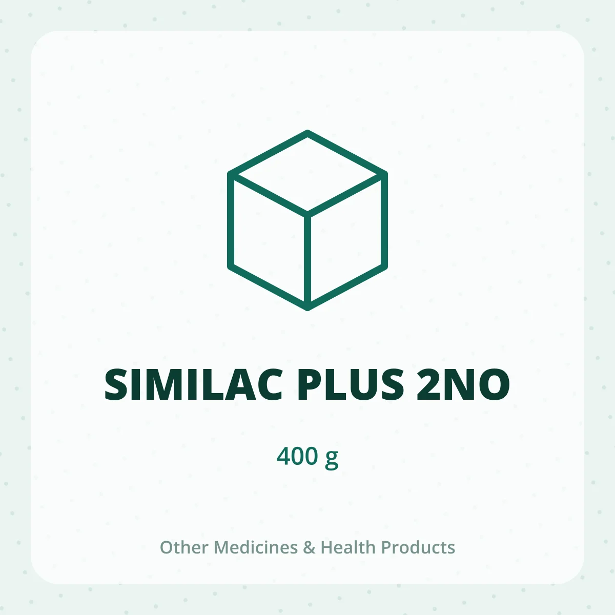 SIMILAC PLUS 2NO 1X400G