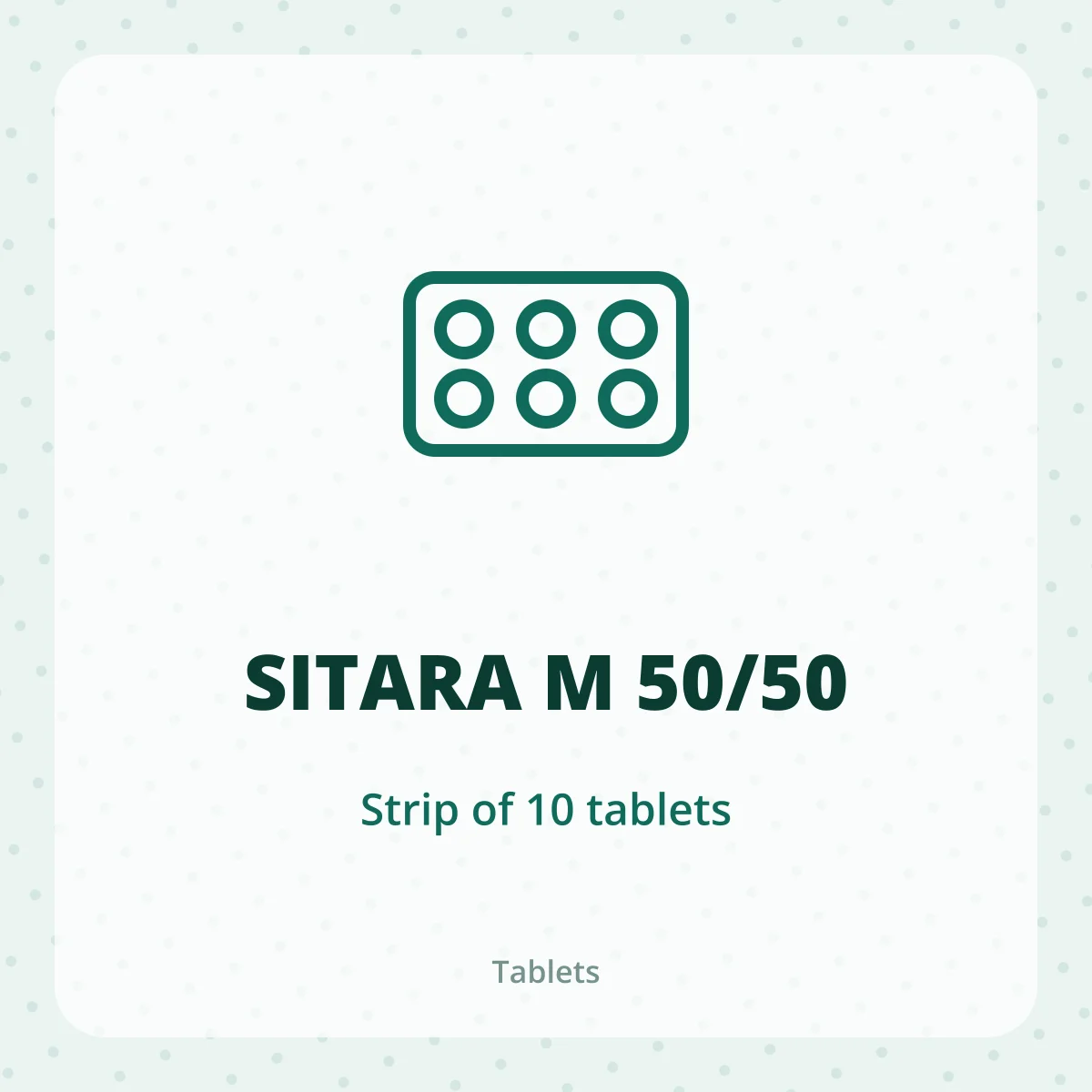 SITARA M 50/50 1X10