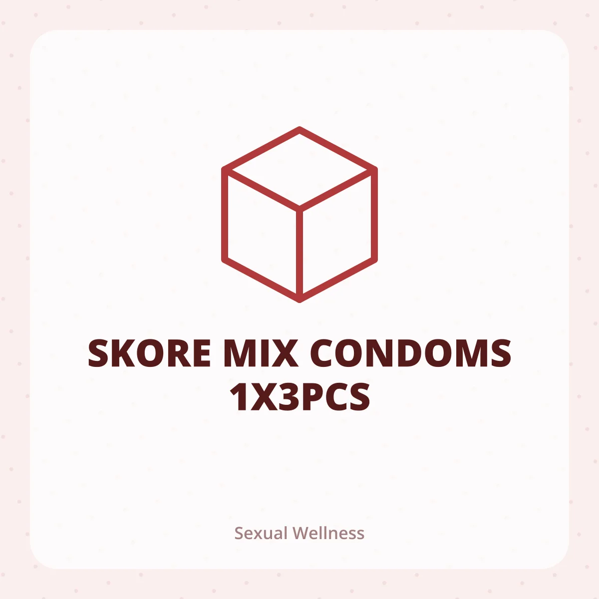 SKORE MIX CONDOMS 1X3PCS
