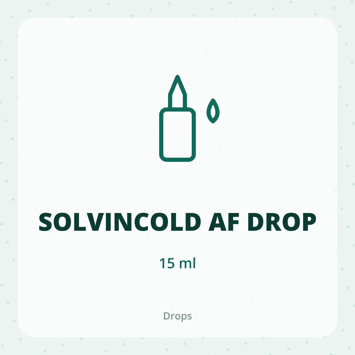 SOLVINCOLD AF DROP 1X15ML
