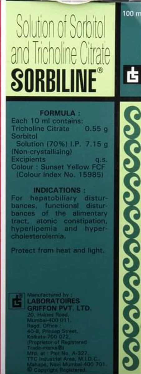 SORBILINE SYP 1X100ML