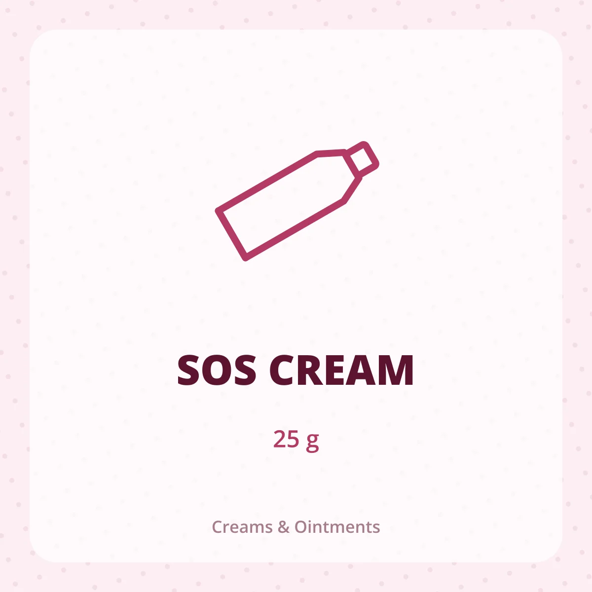 SOS CREAM 1X25GM