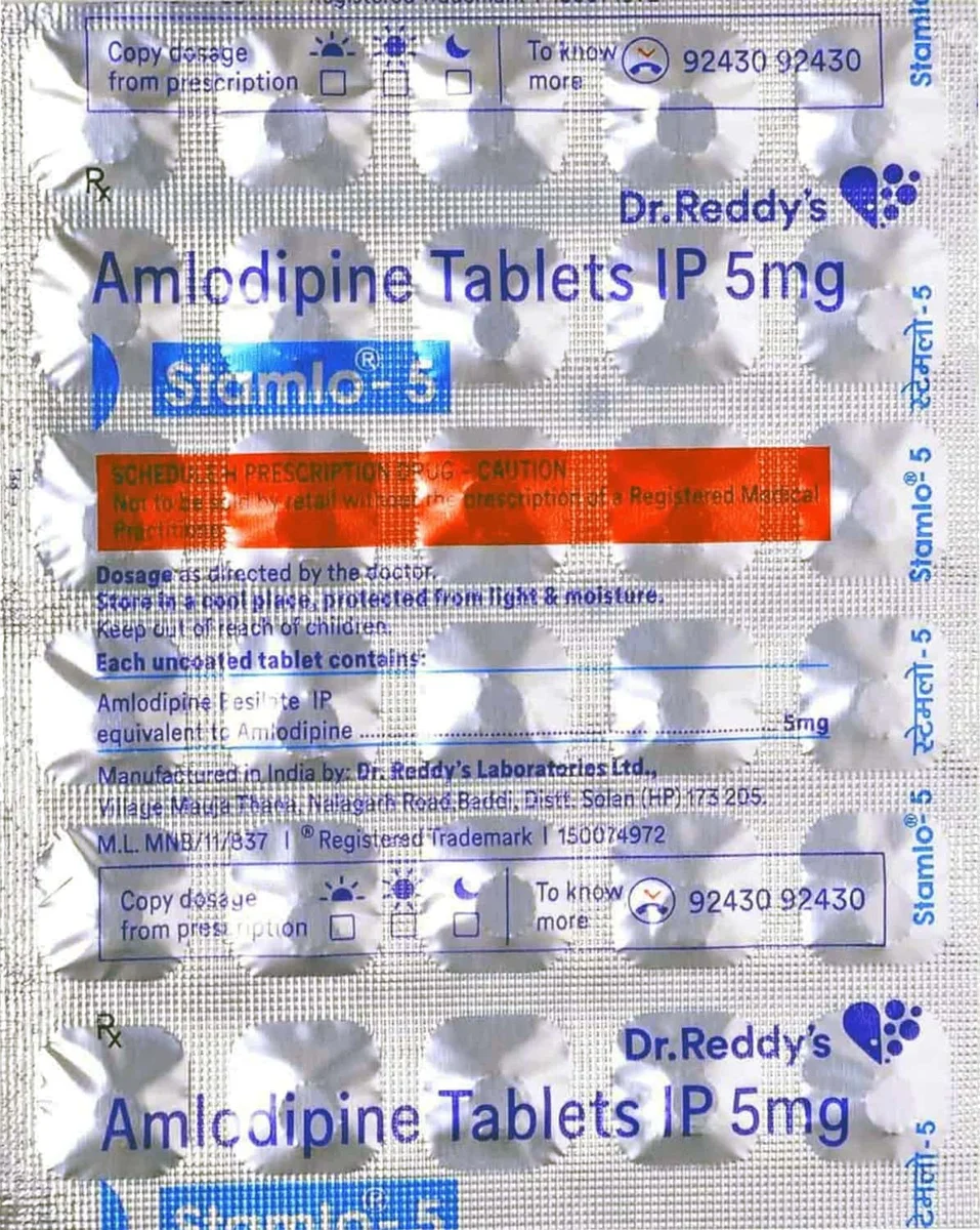 STAMLO-5MG TAB 1X30