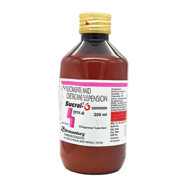 SUCRAL O SYP 1*200ML