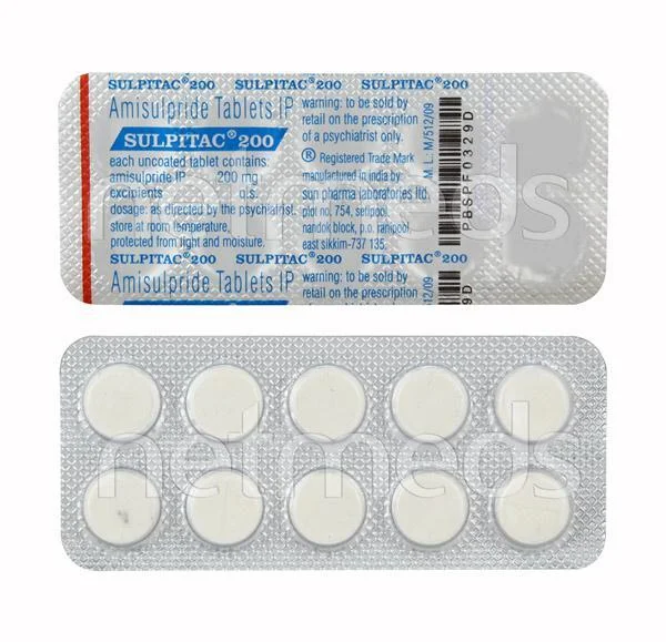 SULPITAC-200MG TAB 1X10