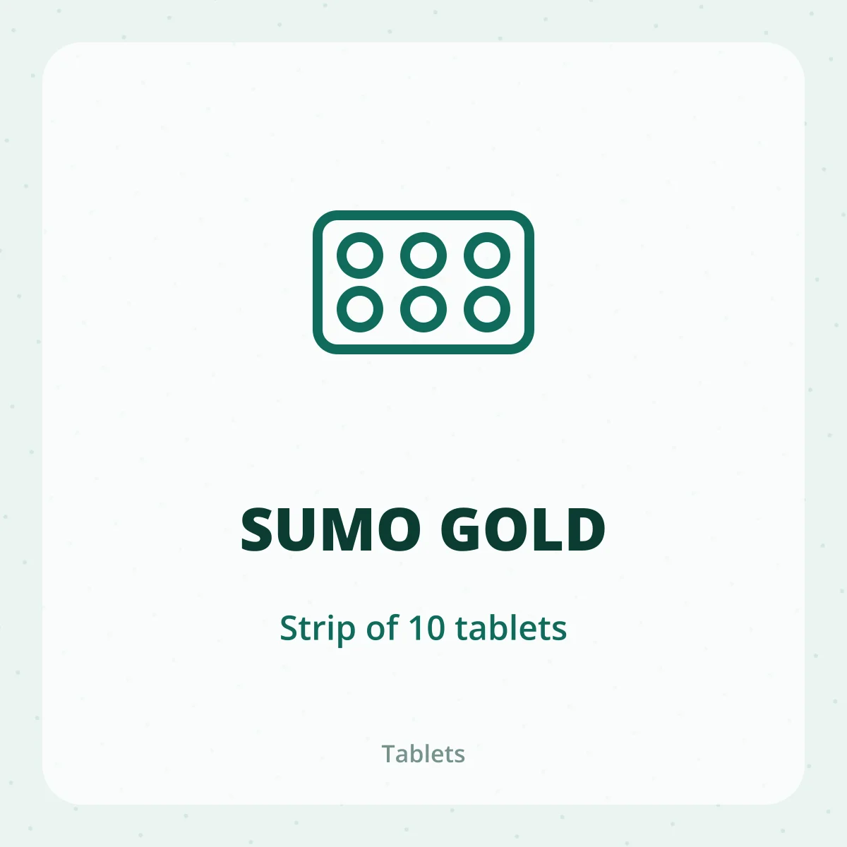 SUMO GOLD 1X10