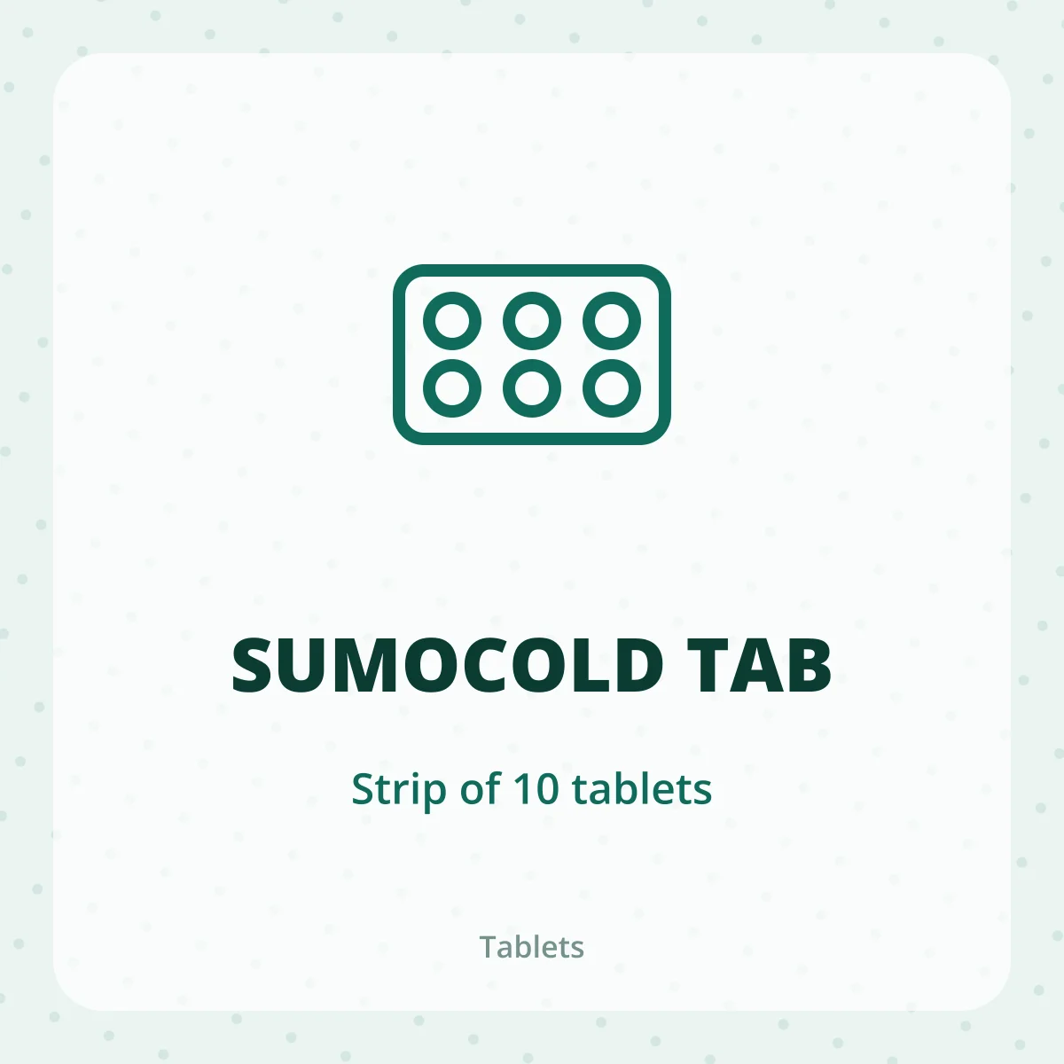 SUMOCOLD TAB 1X10