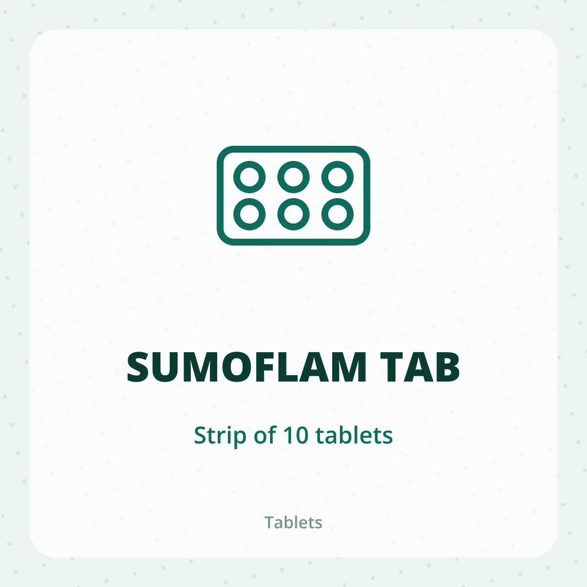 SUMOFLAM TAB 1X10