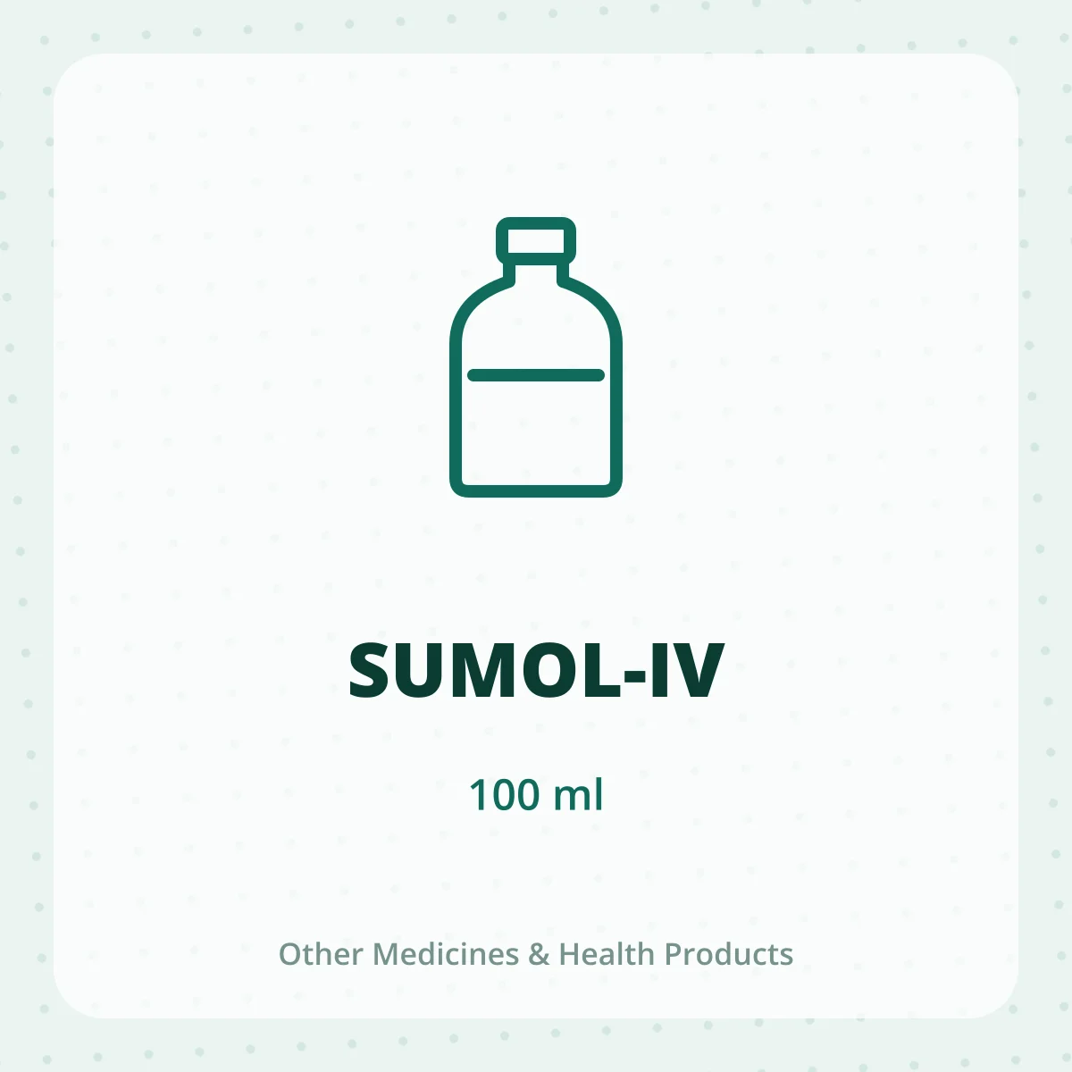 SUMOL-IV 1X100ML
