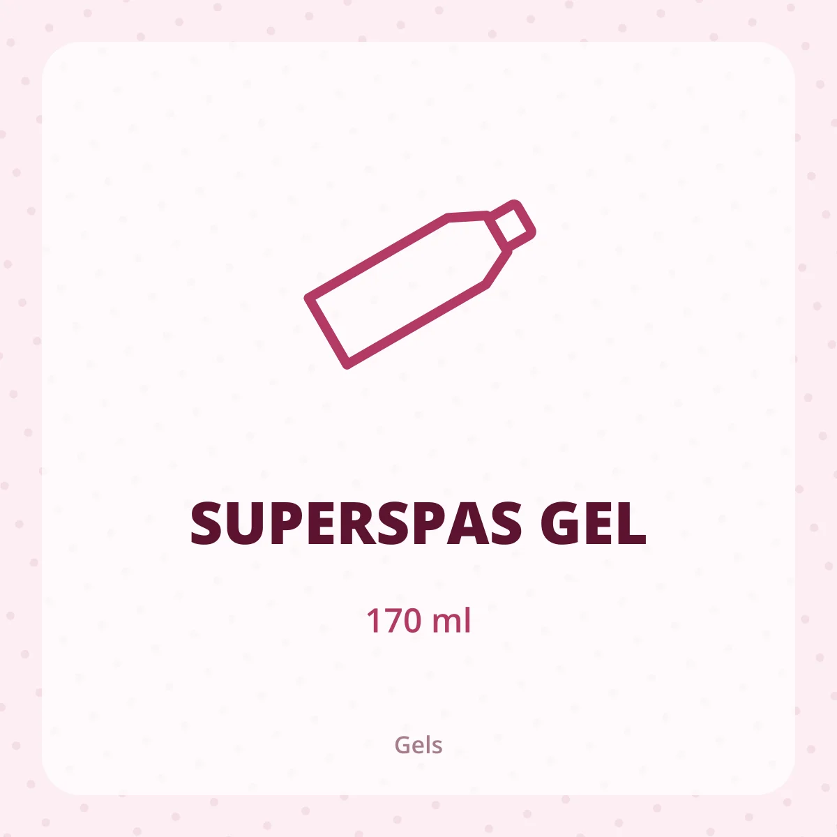 SUPERSPAS GEL 1X170ML
