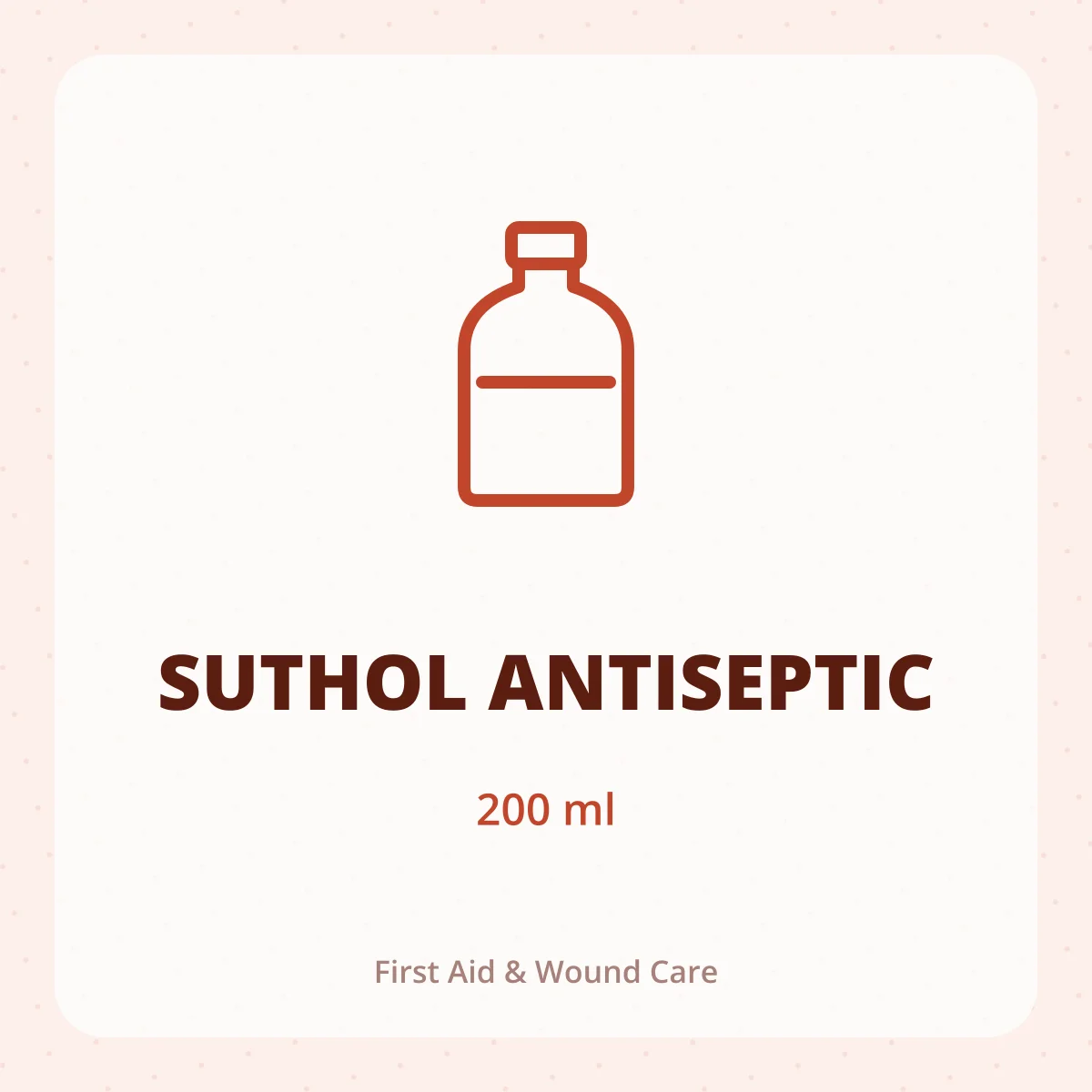 SUTHOL ANTISEPTIC 1X200ML