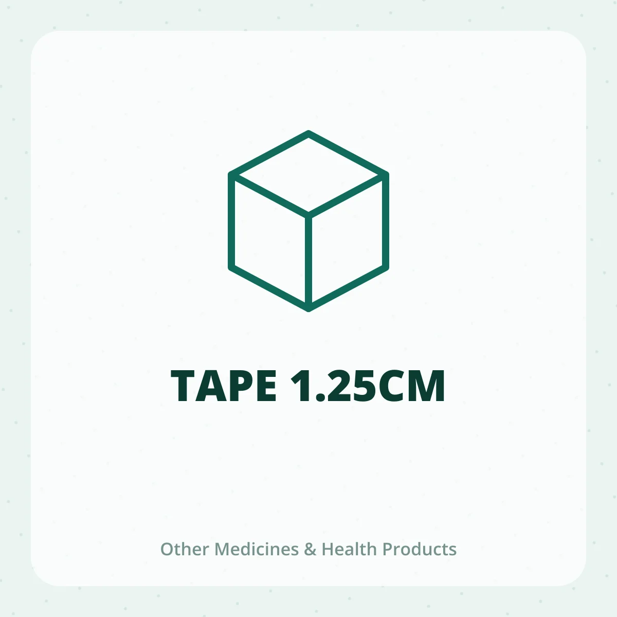 TAPE 1.25CM 1X1