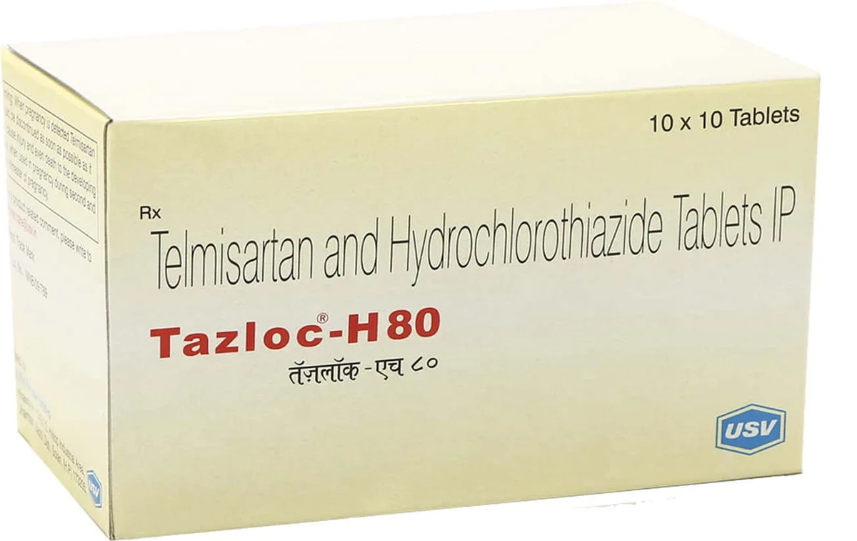 TAZLOC-H 80MG TAB 1X10