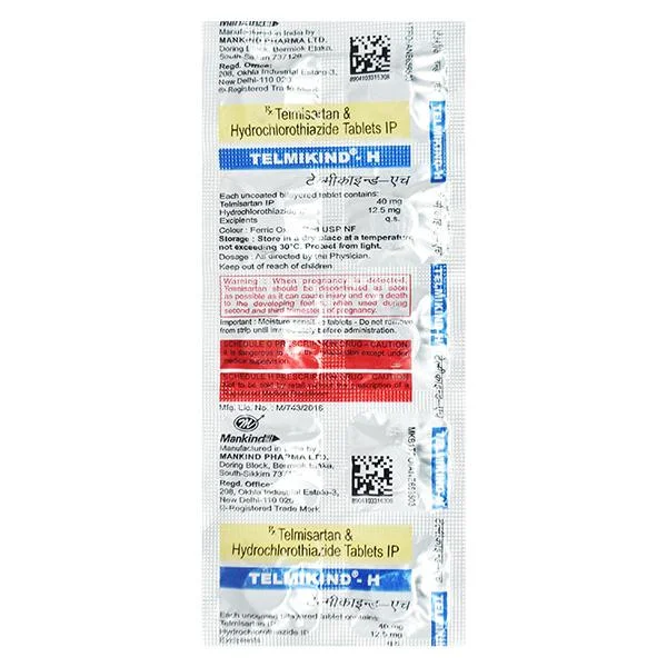TELMIKIND-H TAB 1X10