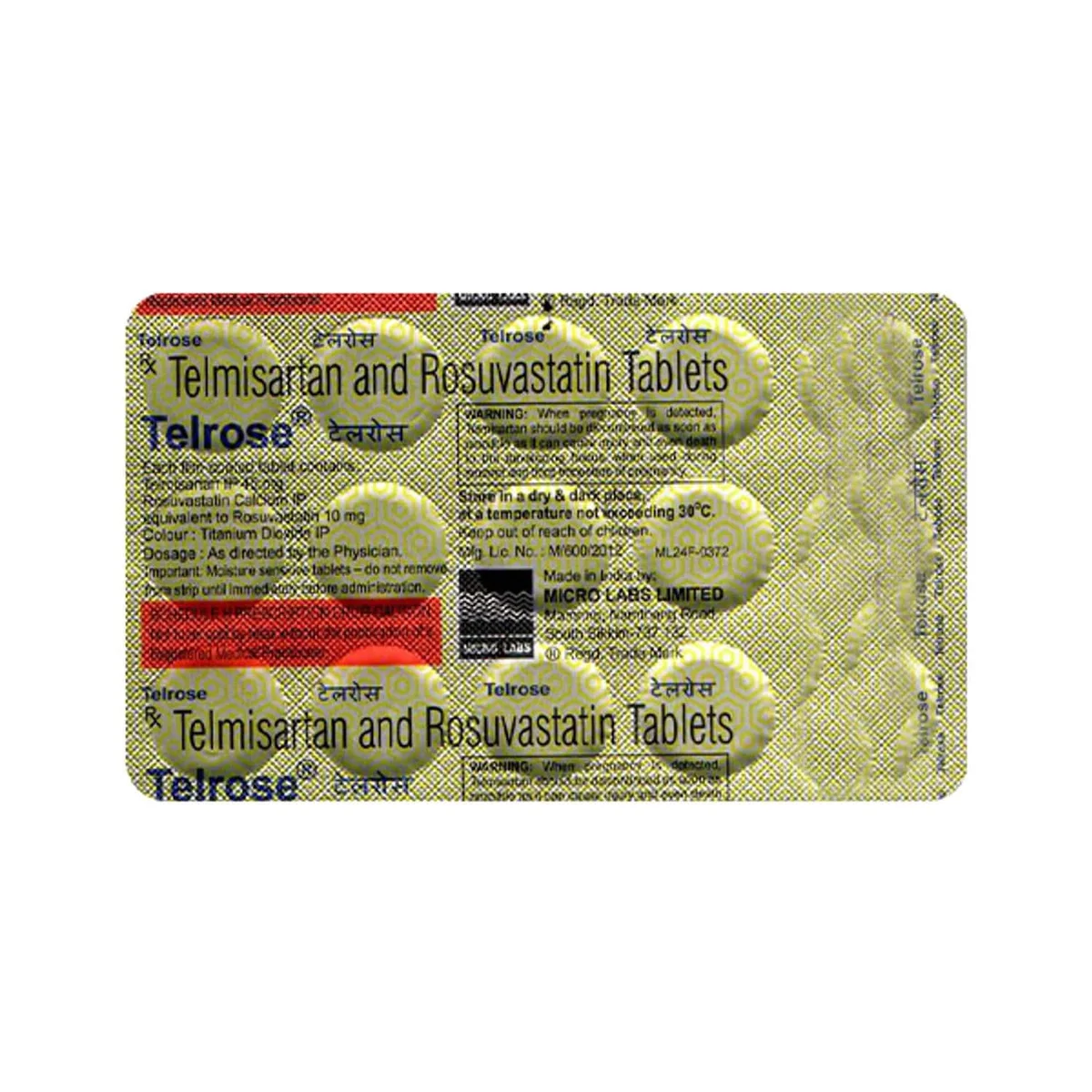 TELROSE TAB 1X15