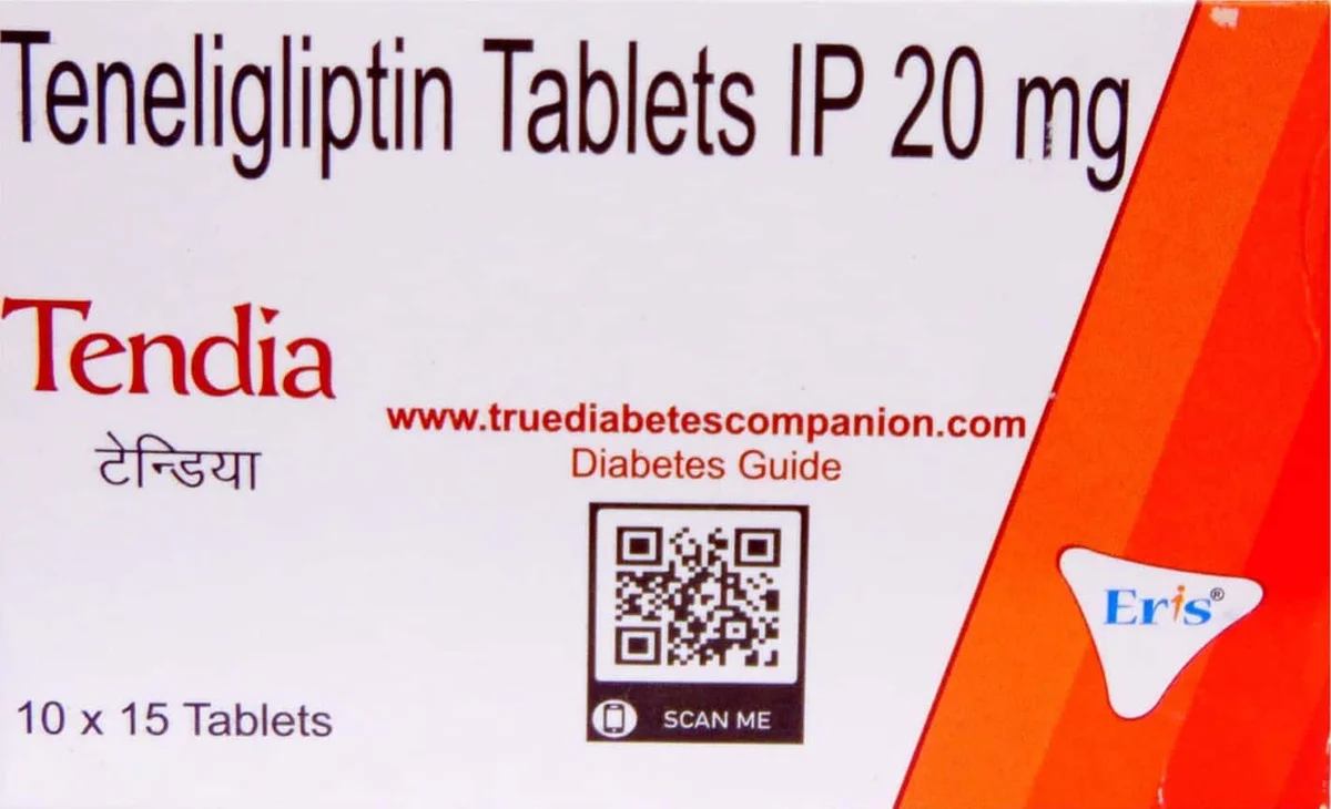 TENDIA 20MG TAB 1X15