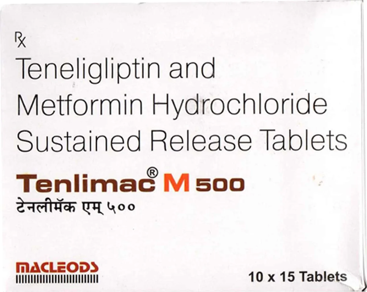TENLIMAC M 500MG TAB 1X15