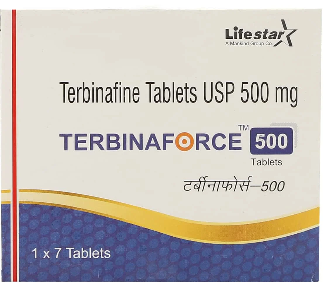 TERBINAFORCE 500MG TAB 1X7