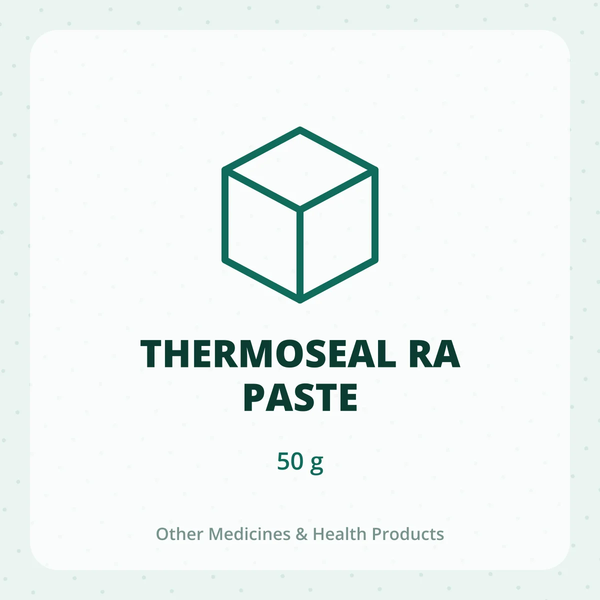 THERMOSEAL RA PASTE 1X50G