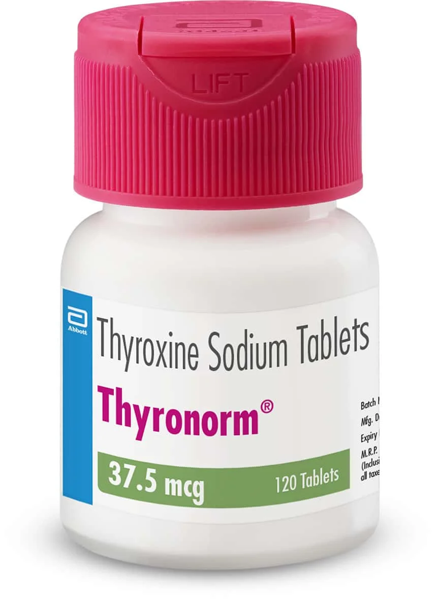 THYRONORM 37.5 MG TAB 1X120