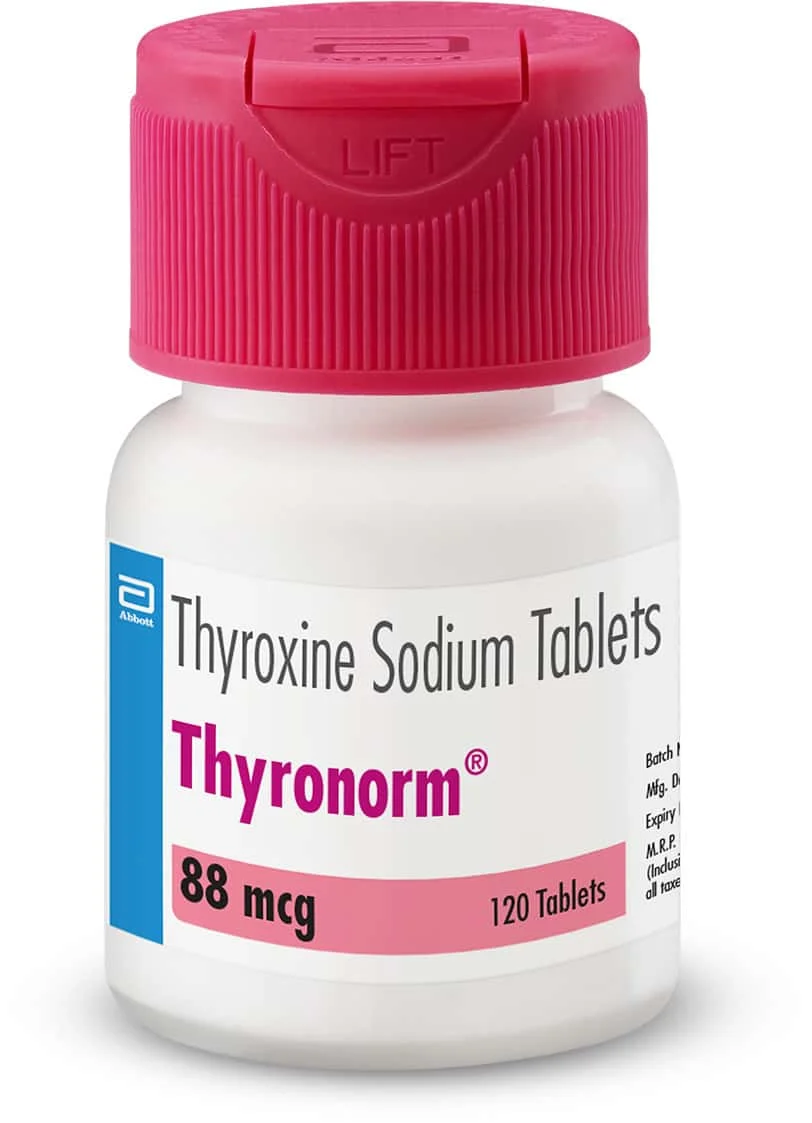 THYRONORM-88 MCG TAB 1X120