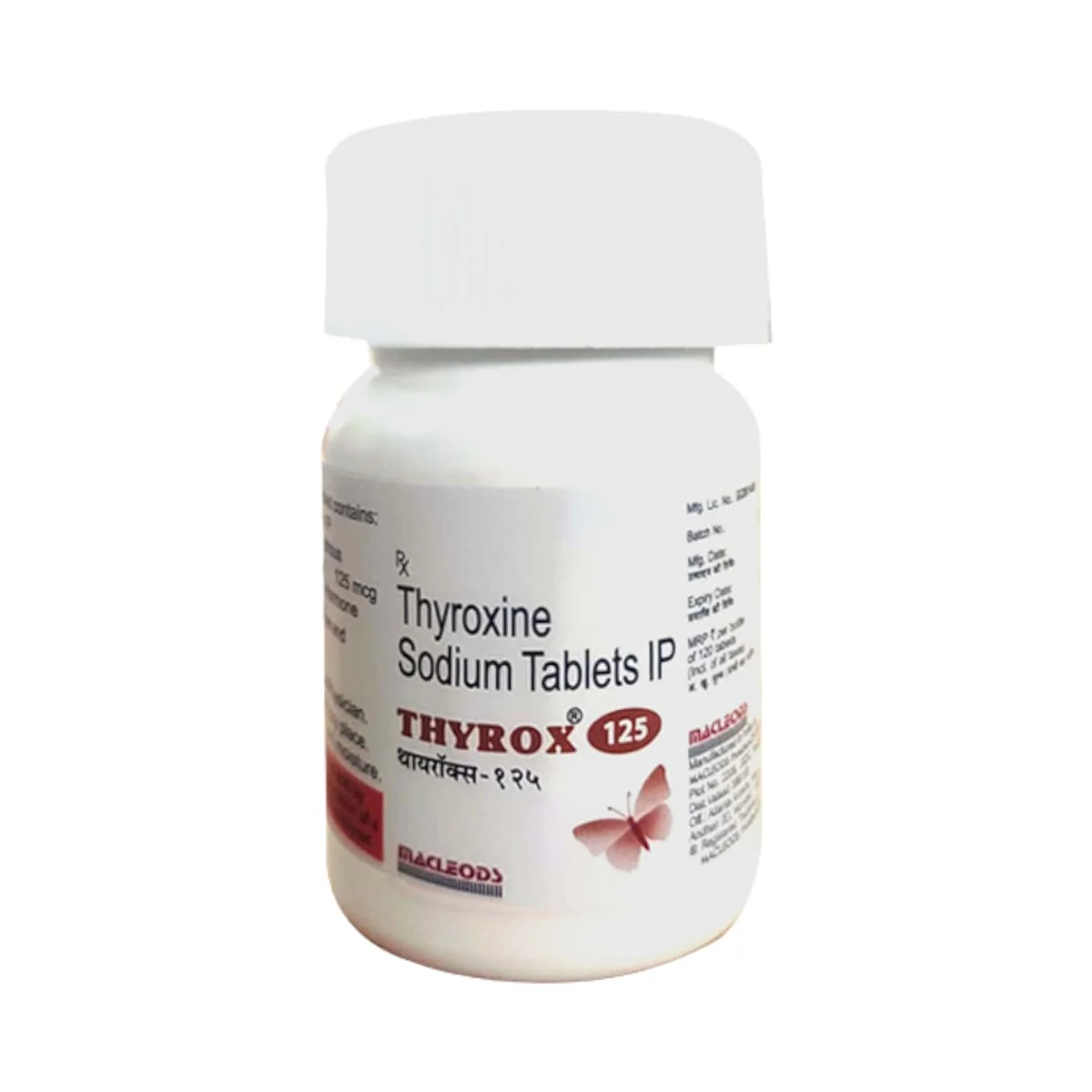 THYROX-125MG TAB 1X120