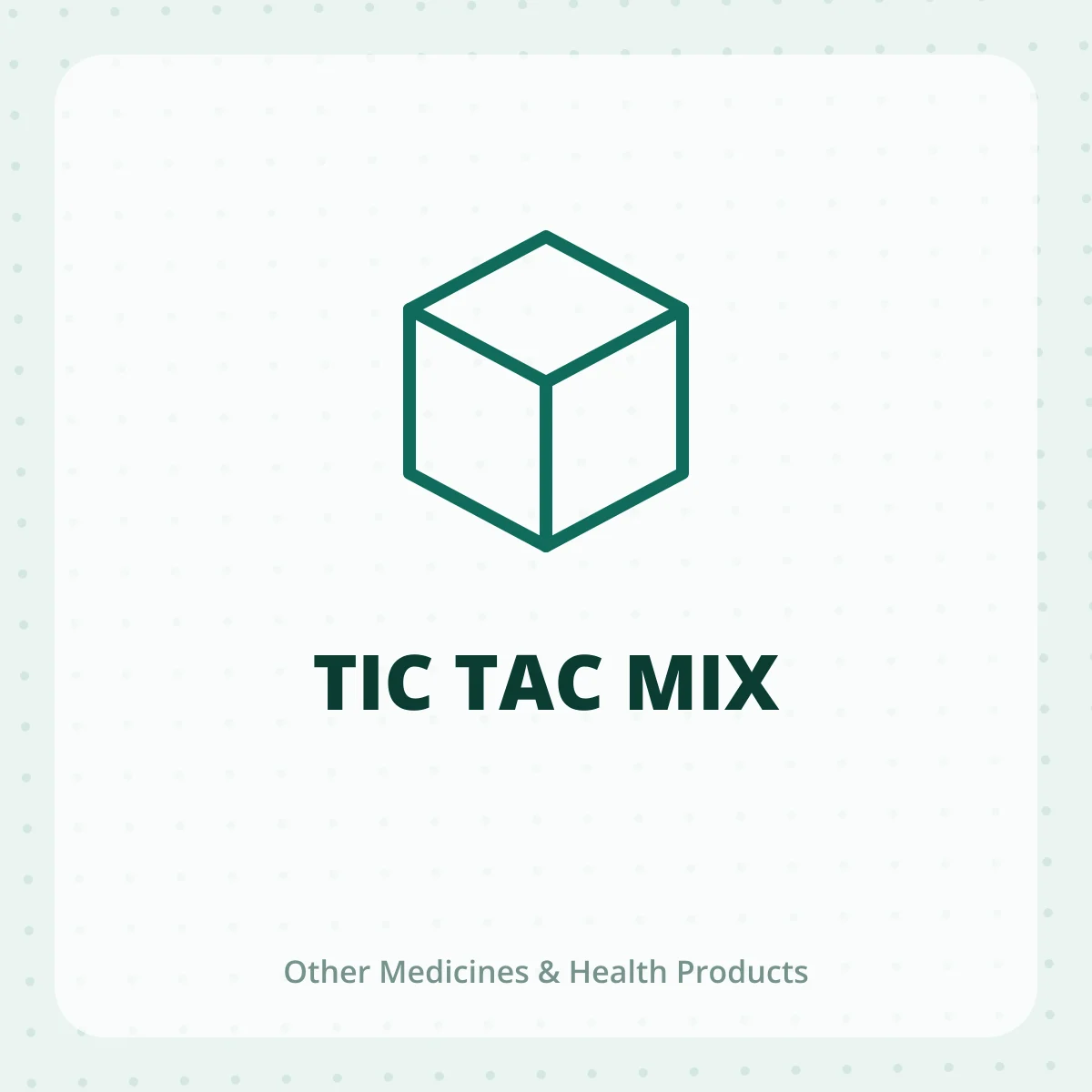 TIC TAC MIX 1X1