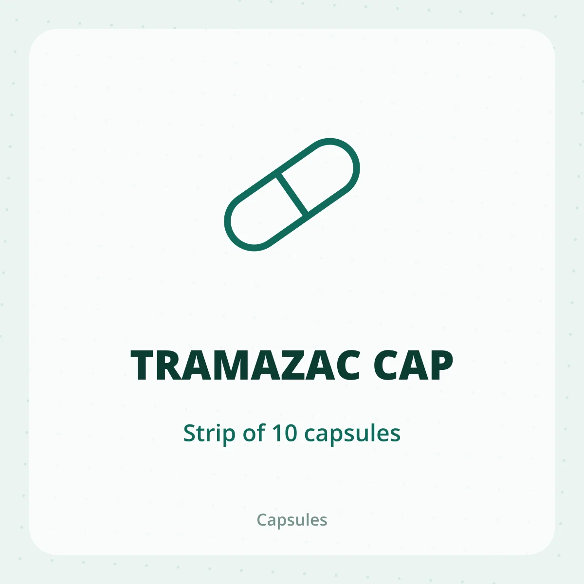 TRAMAZAC CAP 1X10