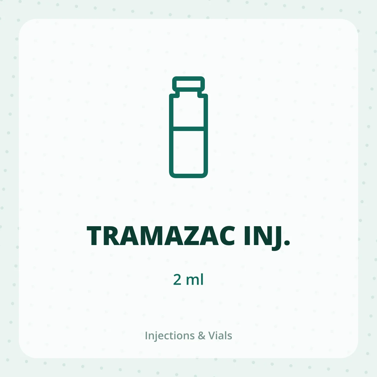 TRAMAZAC INJ. 1X2ML